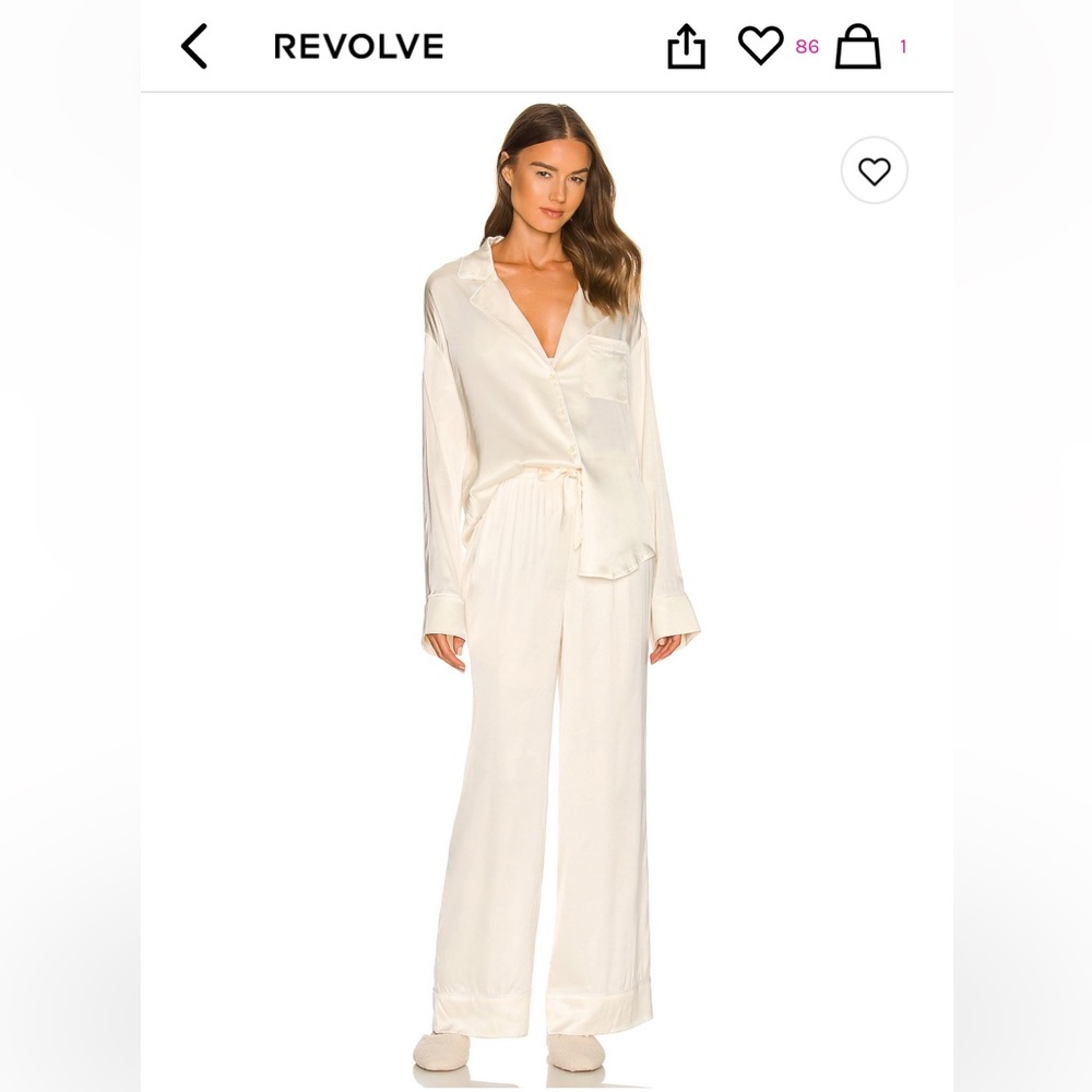 Revolve Privacy Please Corrine Satin Set - new with tags